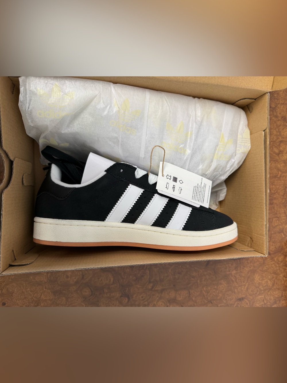 adidas Campus 00s Black White Low-Top Sneakers
